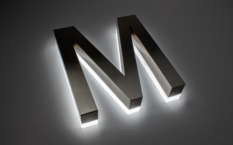 Sign Letters 3D Letters for Indoor & Outdoor in Plastic, Foam & Metal