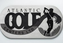 stainless plaque menu