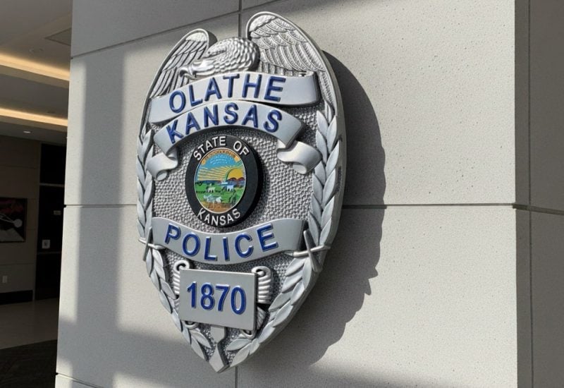 Carved 3D Aluminum Plated Olathe PD-2