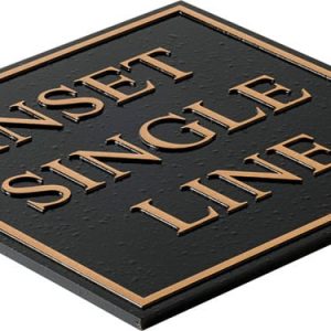 Inset Single Line